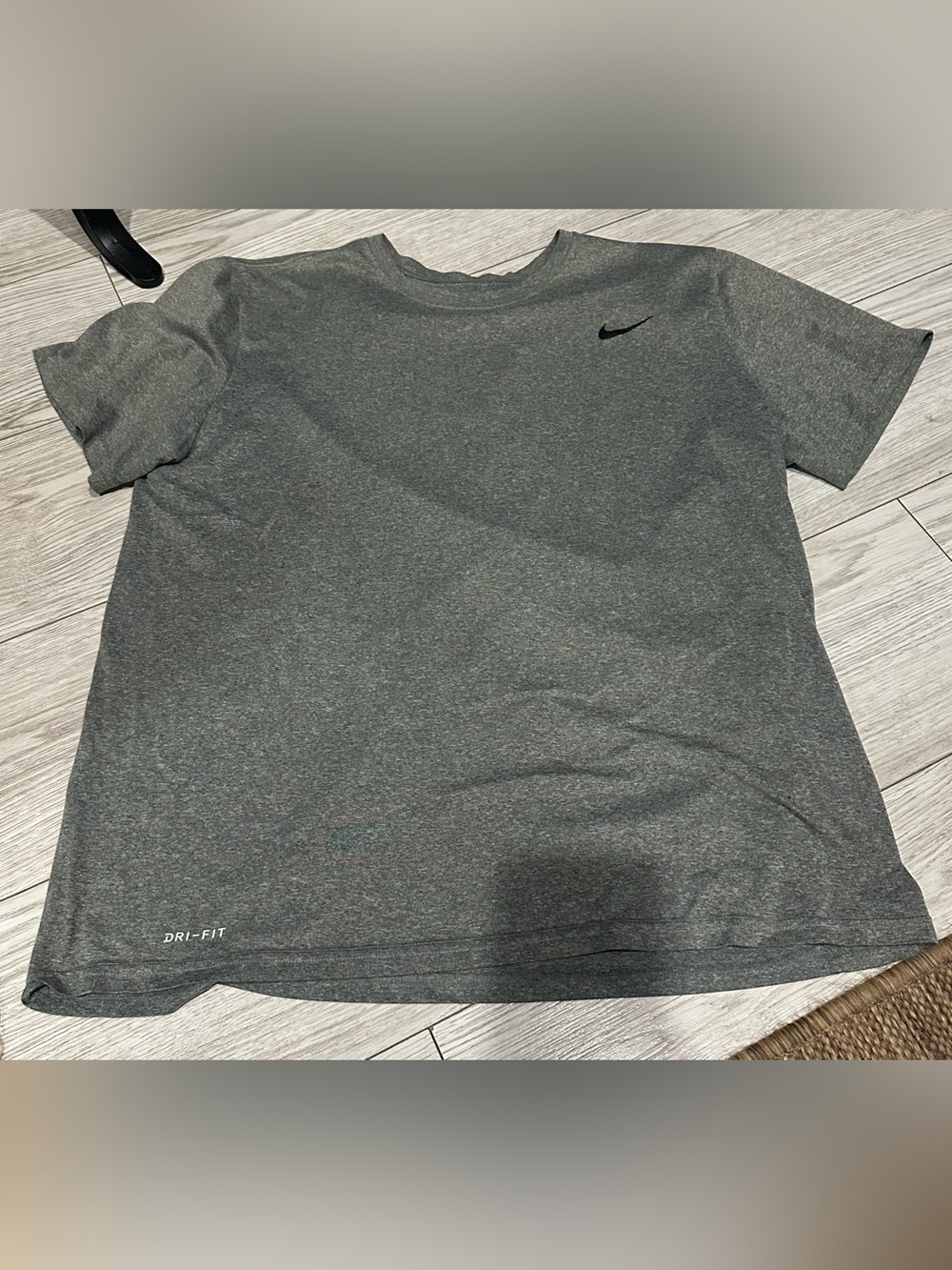 Nike Gray Dri-FIT Athletic Tee XL